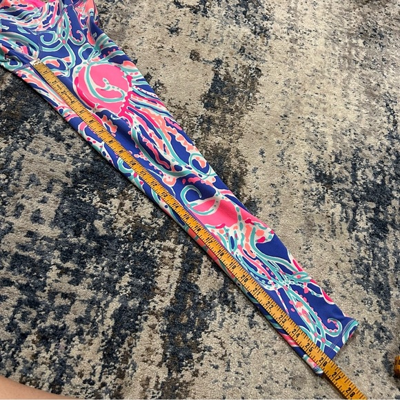 Lilly Pulitzer Luxletic Weekender Pop Up Jellies Be Jammin Leggings Size XS - Picture 7 of 8